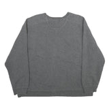 STARTER Mens Grey Crew Neck XL Cotton Blend Sweatshirt Pullover Casual