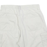WRANGLER Mens White Cargo Shorts M W32 Cotton Blend Casual Summer