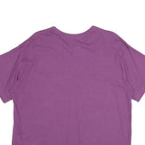 CHAMPION Womens Purple T-Shirt L Short Sleeve Crew Neck Cotton Casual