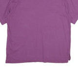CHAMPION Womens Purple T-Shirt L Short Sleeve Crew Neck Cotton Casual