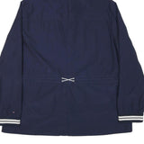 TOMMY HILFIGER Womens Blue Hooded Jacket L Polyester Blend Casual Zip