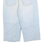 BASIC CONCEPTION Mens Shorts Light Blue Denim Casual M W30 Cotton Blend