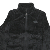 THE NORTH FACE Womens Black Fleece Jacket M Polyester Blend Zip Outdoor Warm