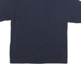 CHAMPION Mens Navy Blue 5e Baron Graphic T-Shirt S Short Sleeve Crew Neck Cotton