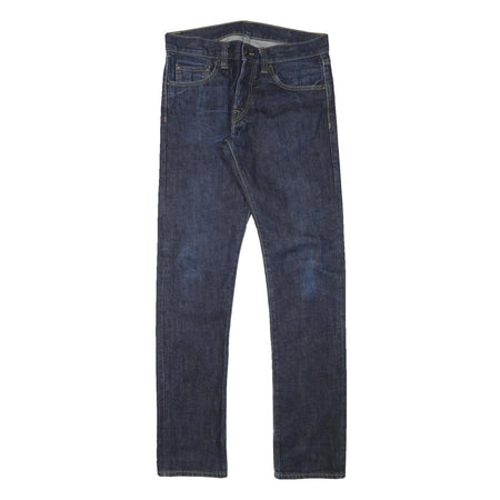 CARHARTT Mens Slim Fit Blue Denim Jeans W32 L33 Zip Cotton Blend Stylish