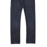 CARHARTT Mens Slim Fit Blue Denim Jeans W32 L33 Zip Cotton Blend Stylish