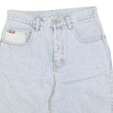 PEPE Mens Denim Blue Casual Shorts M W30 Classic Cotton Blend Comfortable Fit