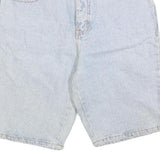 PEPE Mens Denim Blue Casual Shorts M W30 Classic Cotton Blend Comfortable Fit