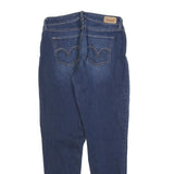 LEVI'S Womens Jeans Blue Slim Skinny Denim Raw W29 L30 Stylish Comfortable