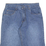 WATSONS Mens Denim Blue Casual Shorts L W36 Cotton Blend Relaxed Fit