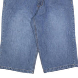 WATSONS Mens Denim Blue Casual Shorts L W36 Cotton Blend Relaxed Fit