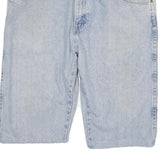 WRANGLER Mens Denim Blue Casual Shorts XL W34 Cotton Blend Classic Fit
