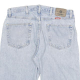 WRANGLER Mens Denim Blue Casual Shorts XL W34 Cotton Blend Classic Fit