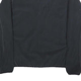 BERGHAUS Womens Black Plain Polyester Pullover Jumper UK 14 Outdoor Casual