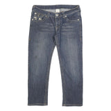 TRUE RELIGION Womens Jeans Blue Regular Straight Denim Medium W30 L25 Authentic
