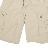 CARHARTT Mens Shorts Beige Cargo Relaxed Fit L W30 Workwear Utility Cotton Blend