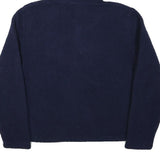 FILA Mens Navy Blue Hoodie M Polyester Blend Casual Pullover Sweatshirt