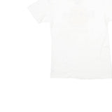 HARD ROCK CAFE Womens White Punta Cana Graphic T-Shirt S Short Sleeve Crew Neck
