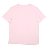 NAUTICA Mens Pink Crew Neck T-Shirt 2XL Short Sleeve Cotton Blend Casual Summer