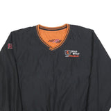 JOE GIBBS RACING Mens Black Orange Racing Jacket XL Polyester Blend Plain