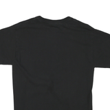 CHAMPION Mens Black LMU Graphic T-Shirt M Short Sleeve Crew Neck Classic Cotton