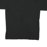 CHAMPION Mens Black LMU Graphic T-Shirt M Short Sleeve Crew Neck Classic Cotton