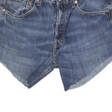 LEVI'S Womens Denim Blue Shorts M W32 Classic Fit Cut-Off Casual