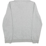 CHAMPION Mens Grey Hoodie M Cotton Blend Pullover Logo Sweatshirt