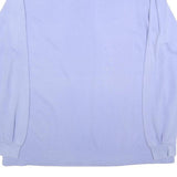 LACOSTE Mens Blue Long Sleeve Cotton Polo Shirt L Classic Fit Casual