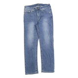 TRUE RELIGION Womens Slim Light Blue Denim Jeans W28 L26 Zip Closure Stylish