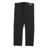 LEVI'S 513 Mens Jeans Black Regular Straight Denim W36 L30 Zip Cotton Blend