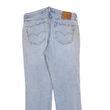 LEVI'S 514 Classic Mens Jeans Blue Classic Straight Denim Light W34 L32