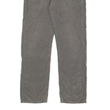CARHARTT Mens Cotton Grey Regular Straight Trousers W29 L32 Casual Workwear