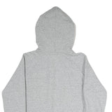 LEVI'S Mens Grey Hoodie S Cotton Blend Pullover Hooded Sweatshirt Logo