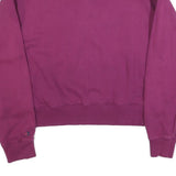 CHAMPION Womens Red 1/4 Zip XL Sweatshirt Logo Pullover Sports Casual