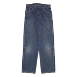 DICKIES Mens Jeans Blue Regular Straight Denim W27 L30 Workwear Casual Style