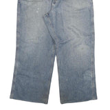 CARHARTT Mens Relaxed Jeans Blue Denim W36 L27 Cotton Blend Zip Workwear