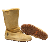 TIMBERLAND Snow Boots Brown Leather Womens UK 9