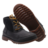 UGG Lace-Up Boots Black Leather Womens UK 5