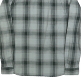 CARHARTT Mens Green & Grey Check Shirt XS Cotton Blend Casual Workwear