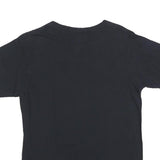 ADIDAS Mens Black Deez Nets Graphic T-Shirt M Short Sleeve Crew Neck Sportswear