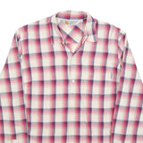 CARHARTT Womens White & Pink Check Shirt S Long Sleeve Button Down Cotton Blend