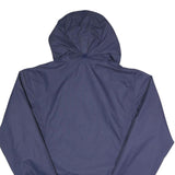 COLUMBIA Womens Blue Hooded Zip Nylon Outdoor Jacket L Waterproof Lightweight