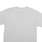 CHAMPION Mens Grey Crew Neck Short Sleeve T-Shirt L Cotton Classic Logo