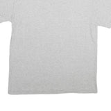 CHAMPION Mens Grey Crew Neck Short Sleeve T-Shirt L Cotton Classic Logo