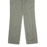 TOMMY HILFIGER Mens Cotton Green Regular Straight Trousers W32 L29 Casual Wear