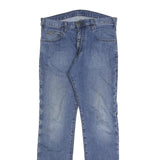 EMPORIO ARMANI Mens Slim Blue Denim Jeans Cotton Blend Zip W30 L30 Classic Style