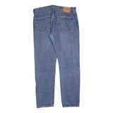 LEVI'S 502 Mens Jeans Blue Slim Straight Denim Medium W36 L34 Classic Cotton