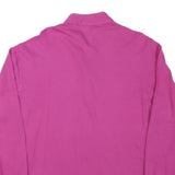 MASER Mens Pink Crew Neck M Cotton Blend Pullover Sweatshirt Graphic Print