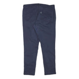 LEVI'S Mens Cotton Blend Blue Slim Slim Leg Trousers W32 L27 Casual Comfort